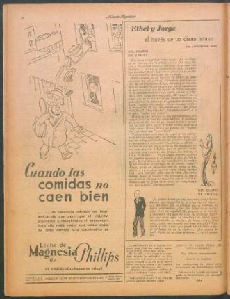 Ethel y Jorge al través de un diario íntimo