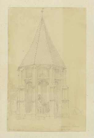 Der Ölberg-Pavillon bei St. Nikolaus in Überlingen