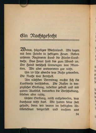 34-39, Ein Nachtgefecht