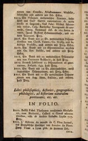 G5v-L3v, Libri philologici, historici, geographici, [...]