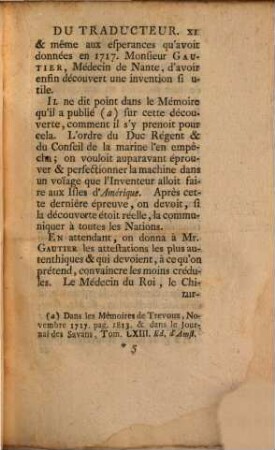 Instructions pour les mariniers