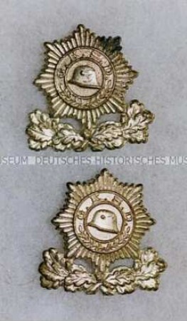 Kragenabzeichen der Garde-Kavallerie-Schützen-Division, ein Paar