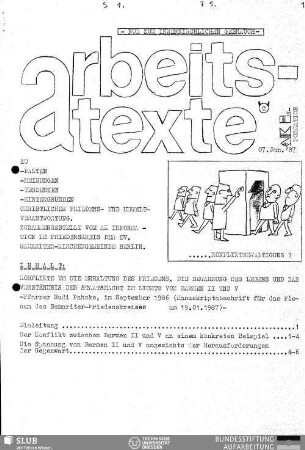 1987,Jan.: Arbeitstexte