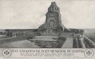 Das Völkerschlacht-Denkmal in Leipzig