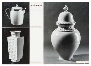 Porzellan (Werkbundkiste Keramisches Hausgerät, Schautafel)