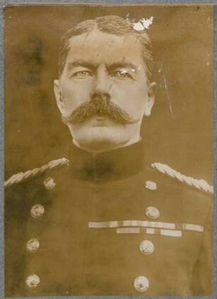 Der englische Kriegsminister Lord Kitchener von Khartoum