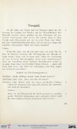 Vorspiel