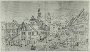 Der Marktplatz in Pirna