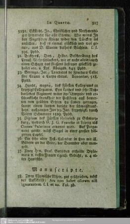 Manuscripte