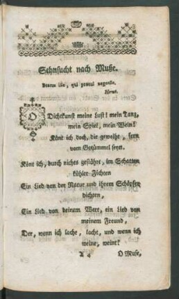 Sehnsucht nach Muße