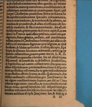 Regula Cancellarie Apostolice S. D. N. Pauli diuina prouidentia Pape. iij. Reuocatoria gratiaru[m] expectatiuarum