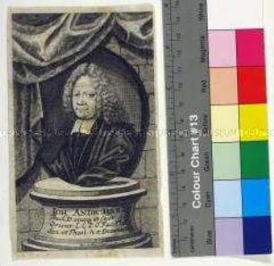 Bildnis des lutherischen Theologen und Orientalisten Johann Andreas Danz