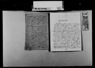 Schreiben von Carl Eckhard, Offenburg, an August Lamey: Folgen des Rücktritts von Albert Stigler vom Mandat des Wahlbezirks Offenburg für die Zweite Kammer des badischen Landtags.