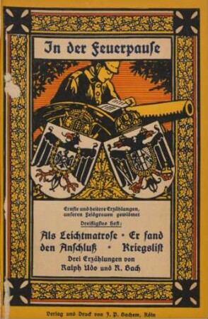 Als Leichtmatrose : Erzählung