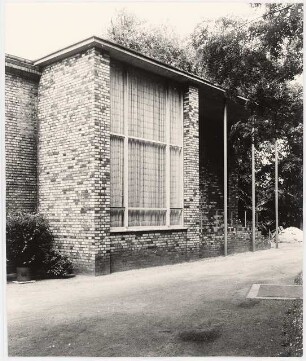 Evangelisches Diakonissenkrankenhaus Bethanien, Berlin-Kreuzberg Umbau. Leichenhalle: Aussegnungshalle, Warteraum Eingang