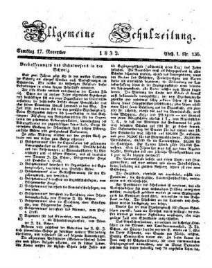 Verbesserungen des Schulwesens in der Schweiz