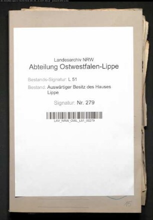 Schreiben des Elisa Gordon an Theodor Fuchs