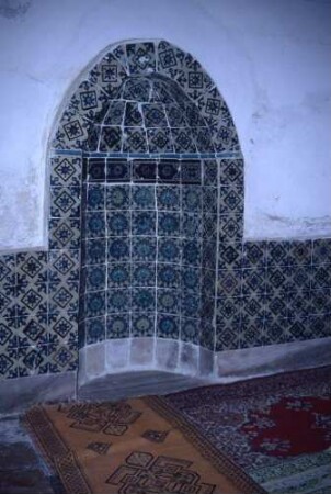 Nische in der Frauenmoschee in der Haram el-Khalil [Hebron, Israel-Exkursion]