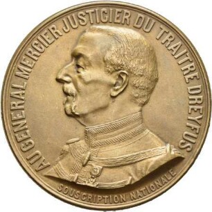 Baffier, Jean: Auguste Merciers Position im Dreyfusprozeß