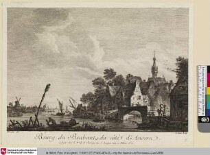 Bourg du Brabant du côté d'Anvera