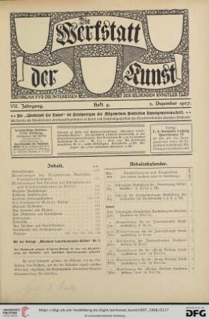 Heft 9 (2. Dezember 1907)