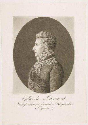 François Pierre Nicolas Gillet de Laumont, General-Bergwerksinspektor