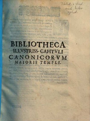 Bibliothecae Patavinae manuscriptae publicae et privatae : Quibus diversi scriptores hactenus incogniti recensentur ac illustrantur