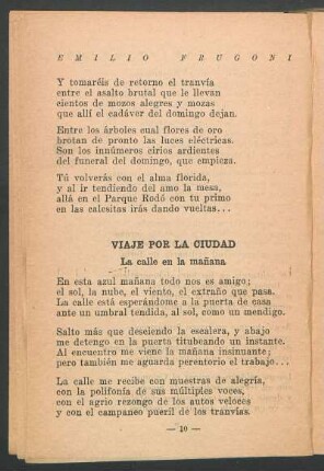 Viaje por la ciudad