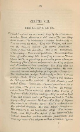 Chapter VIII. From A.D. 1659 to A.D. 1682