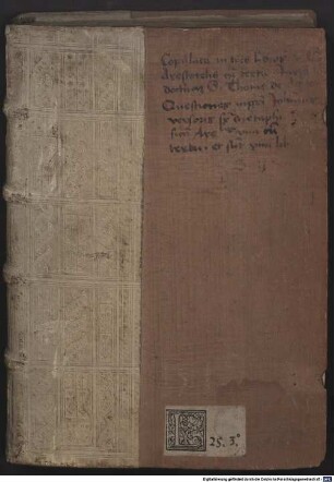 Copulata sup[er] libros de Anima Arestotelis cum textu Juxta doctrina[m] excellentissimi doctoris Thome de Aquino hic continentur