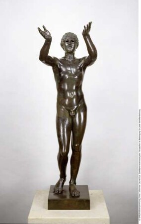Bronzestatue eines jungen Mannes (sog. Betender Knabe)