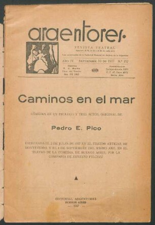 Caminos en el mar