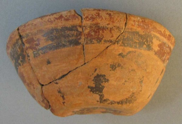 Fragment of a clay vessel