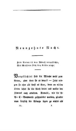 Neunzehnte Nacht