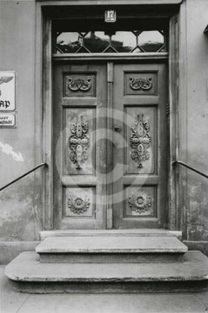 Portal von Bürgerhaus Junkerstraße 17 in Elbing