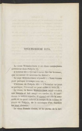 Vingt-Troisième Runa.