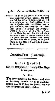 Hypothetisches Naturrecht.