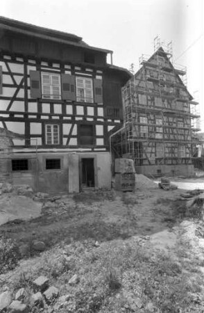 Restaurierung des Üxküll´schen Hauses Zunftstraße 12 in Durlach