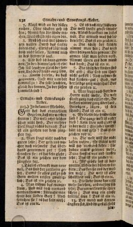 132-168, Ermahn- und Erweckungs-Lieder