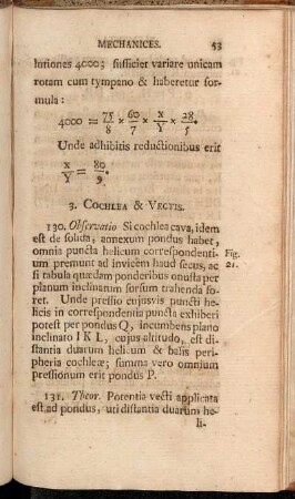 3. Cochlea & Vectis.