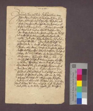 Die Johanniter zu Heitersheim verkaufen an ihren Kanzler David Kolschareuter die Eichenlaubsche Behausung zu Heitersheim.