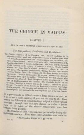 Chapter I. The charter Renewal contentions, 1793 to 1813