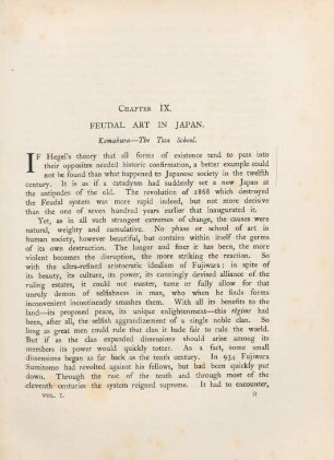 Chapter IX. Feudal art in Japan