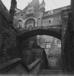 Meißen. Schloßstufen. Aufgang zur Albrechtsburg