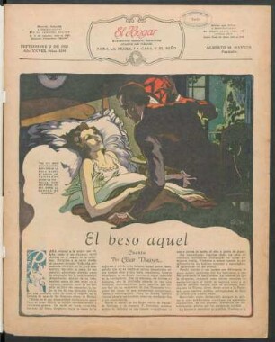 El beso aquel : Cuento