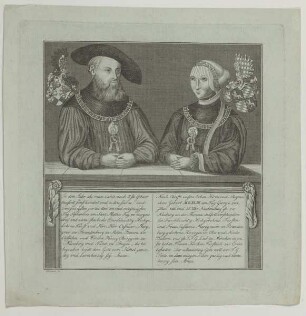 Doppelbildnis des Casimir zu Brandenburg und der Susanna zu Brandenburg