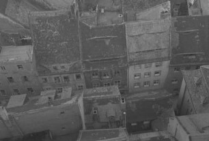 Bautzen: alte Gasse, vom Turm des Petridoms