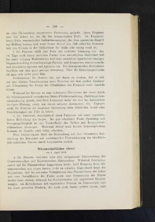 Wissenschaftlicher Abend am 4. April 1903.
