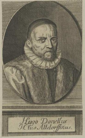 Bildnis des Hugo Donellus
