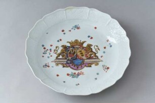 Platte mit dem Allianzwappen Sulkowski und Stain zu Jettingen